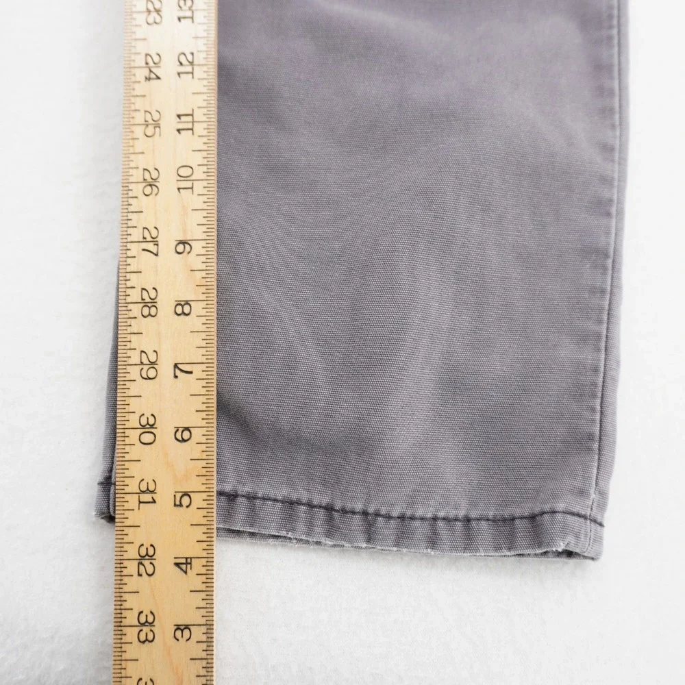 Levi's 514 Straight Fit Jeans Men's 34x32 Gray 100% Cotton‎ Denim